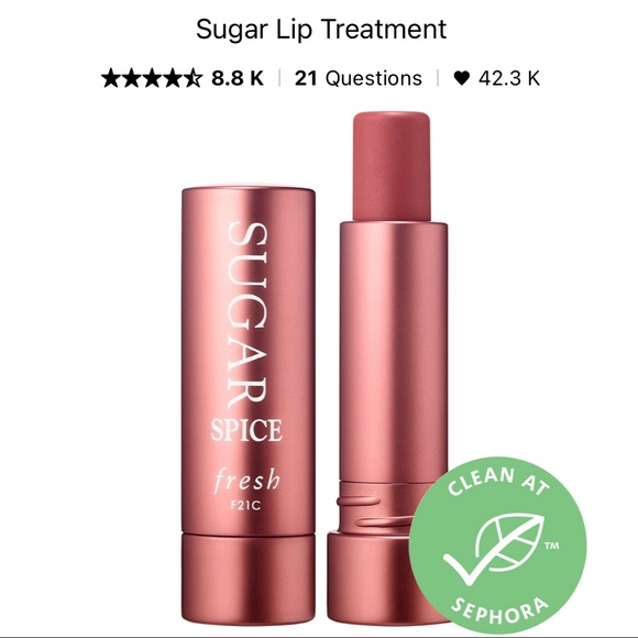 fresh Other - NWOB FRESH SUGAR LIP TREATMENT - SPICE (MINI DELUXE SIZE)